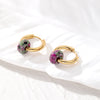 Green Purple Stone
