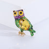 Green Purple Owl