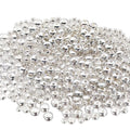 Faceted Metal Rondelle Spacer Beads in 3mm 4mm and 5mm Sizes view 5