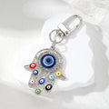 Gold Silver Hamsa Evil Eye Lobster Keychains 8 Styles view 4
