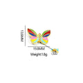 Enamel-Look Butterfly Alloy Beads in 8 Styles for Jewelry Crafts view 5