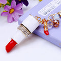 Lipstick, High Heel and Floral Charm Keychains in Eighteen Designs view 4