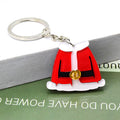 Acrylic Santa Coat Christmas Earrings Keychain 2 Styles view 4