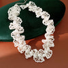 White Large Necklace