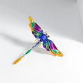 Green Blue Dragonfly Enamel Metal Brooch Pin for Jackets and Lapels view 4