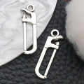 Metallic Alphabet Letter and Heart Metal Beads with 16 Listed Options view 11