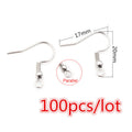 Ear Wire Hooks in Four Metal Finishes for Jewelry Making view 8