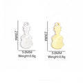 Enamel-Look Gold Silver Guitar Alloy Charms in 14 Styles view 3