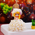 Pearl Crystal Gown Doll Keychains in Seven Colors plus Assorted Option view 9