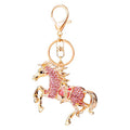 Mixed Jeweled Horse Keychains in Fifty One Ornament and Loop Options view 5