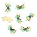 Colorful Printed Butterfly Two Loop Connectors in 12 Styles view 9