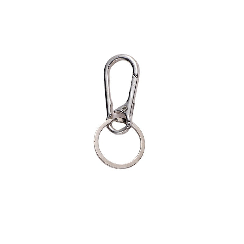 Metal Carabiner Keychain for Belt Loop and Motorcycle Keys
