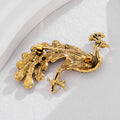 Phoenix Metal Brooch Pin for Jackets and Lapels 4.6 x 4.4 cm view 4