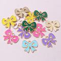 Enamel Bow Charms in Seven Bright Color Options for Jewelry Making view 9