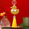 Yellow-Tassel Crystal-Yellow