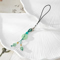Jade-Tone Gourd Butterfly Phone Charms Black Strap 14 Styles view 6