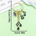 Guitar, Piano and Music Note Charm Keychains Featuring Red Piano Across 25 Variations view 10