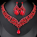 Black Silver Tone Champagne Crystal Garland Crystal Seven Designs Metal Necklace and view 8