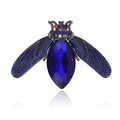 Bee Crystal Two Designs Metal Brooch Pin for Jackets and Lapels view 6