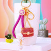 Purple-Cord Purple-Handbag