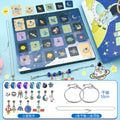 Blue DIY Bracelet Kit Metal Beads with 12 Listed Options view 7