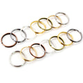 Double-Loop Split Jump Rings in Mixed Sizes and Finishes view 3