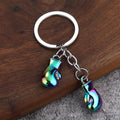 Boxing Glove Keychain With Two Charms In 10 Color Styles view 4