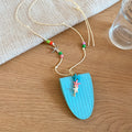 Colorful Cord Necklaces With Ridged Eyeglass Holder Pendants view 9