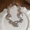 Silver Pebble Necklace