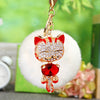 Red-Cat White-Pom
