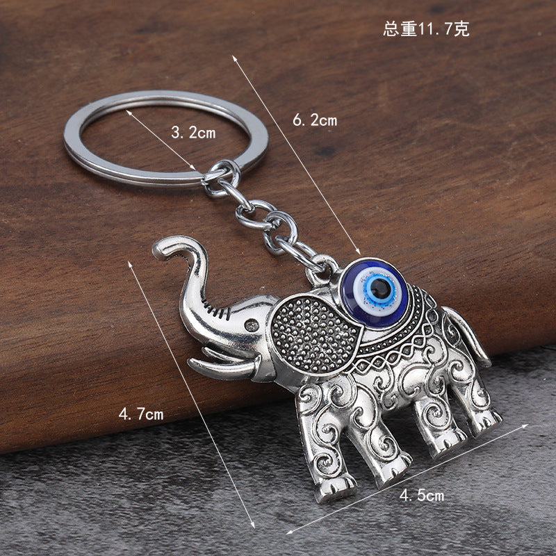 Evil Eye Hamsa Hand Zinc Alloy Keychain and Bottle Opener