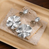 Silver Flower Drops