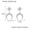 TXF485 Silver Earrings