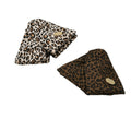 Leopard Print Fabric Triangle Claw Hair Clip 2 Shades view 5