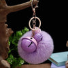 Purple-Bells Violet-Pompom