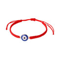 Red Cord Evil Eye Bracelets Adjustable Four Eye Colors view 5