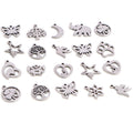 Stainless Steel Mini Charms in Twenty-Six Nature and Symbol Shapes view 4