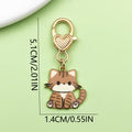 Cat Charm Keychains Featuring Cat Across 59 Pictured Variations view 8