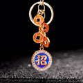 Crystal Five Coin Fortune Keychains in Five Colors plus Assorted view 8