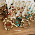 Gold Tone Nugget Bead Necklaces And Bracelets Multi Colors view 3