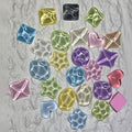 Seven Distinct Shape Color Note DIY Phone Case Components view 2