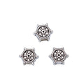 Ship Wheel Large-Hole Spacer Bead in 1 Finish for Jewelry Making view 3