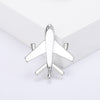 Silver White Plane
