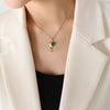 Gold Green Crystal