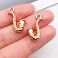 Yellow Guitar and Musical Instrument Metal Charms with 26 Listed Options view 10