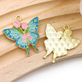 Yellow Butterfly Metal Charms with 13 Listed Options view 8