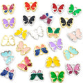 Colorful Enamel Butterfly Charms in Eleven Wing Designs view 5