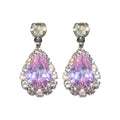 Eight Mixed Teardrop Flower Heart Crystal Necklace And Earring Designs view 5