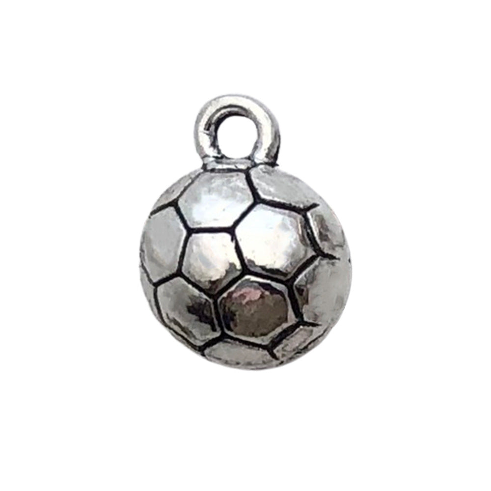 Zinc Alloy Sports Basketball Cheerleader Charm Pendant for DIY Necklace Bracelet Clothing