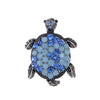 Blue Sea Turtle